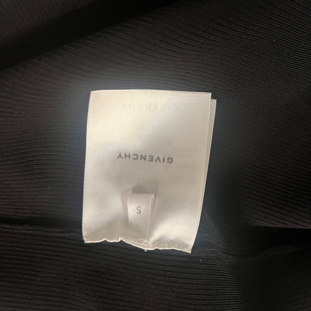 Authentic Givenchy ribbed black mini dress - Picture 8 of 15